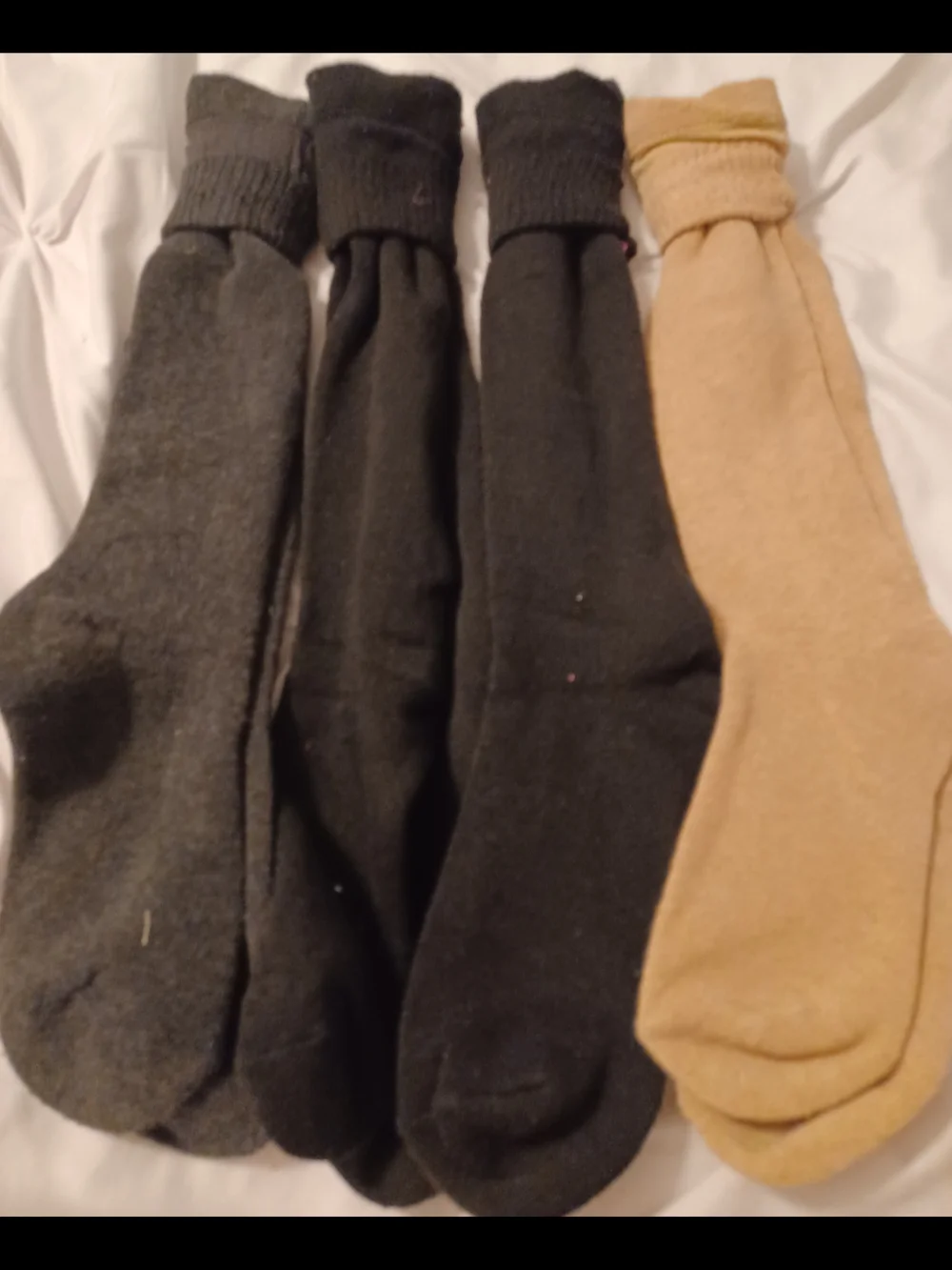 Womans 4 Pair Knee High Socks